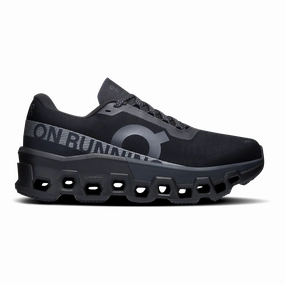 ON Cloudmonster 2 - Black - Eclipse on lifestyle shoes casual comfortable design