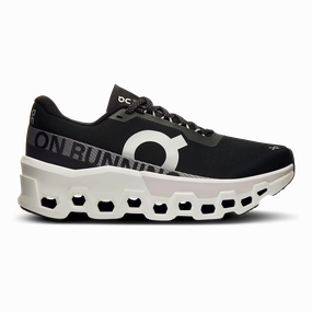 ON Cloudmonster 2 - Black - Frost on running shoes breathable and fast