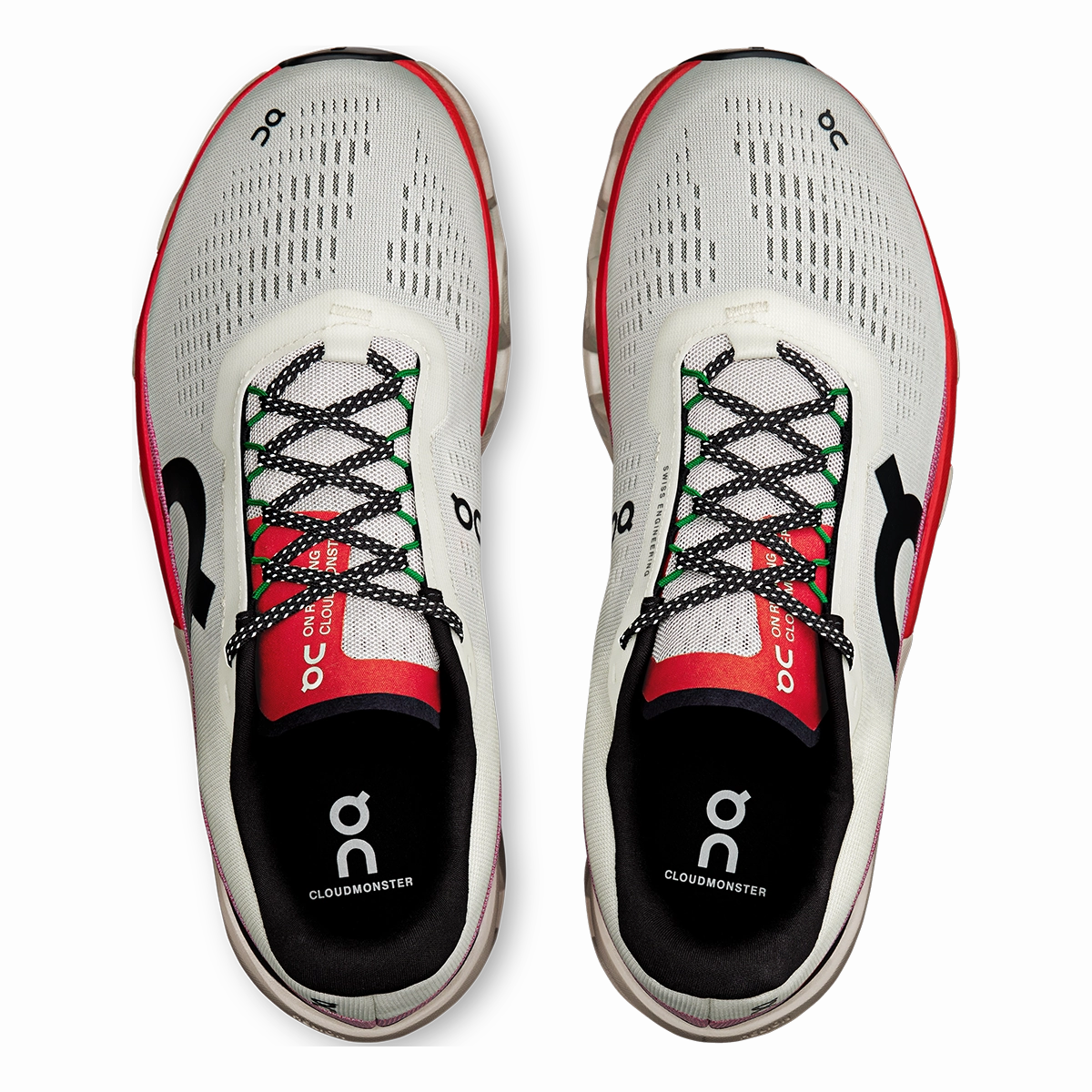 ON Cloudmonster 2 - Ivory - Silver On Running Footwear