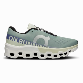 ON Cloudmonster 2 - Mineral - Aloe on lifestyle shoes casual comfortable design
