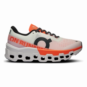 ON Cloudmonster 2 - Undyed - Flame on lifestyle shoes casual comfortable design