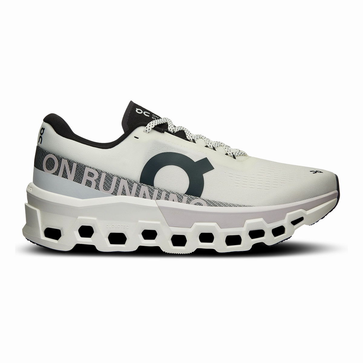 ON Cloudmonster 2 - Undyed - Frost on lifestyle shoes casual comfortable design
