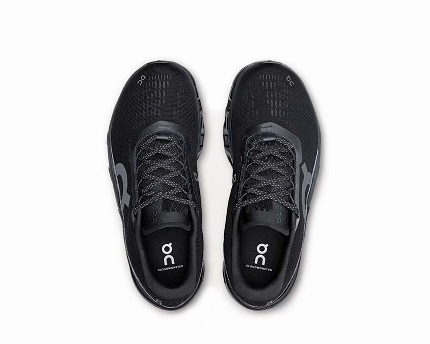 On Cloudmonster 2 W "Black" On Trail Footwear