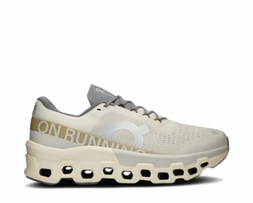 On Cloudmonster 2 W "Cream" on trail footwear rugged outdoor running shoes