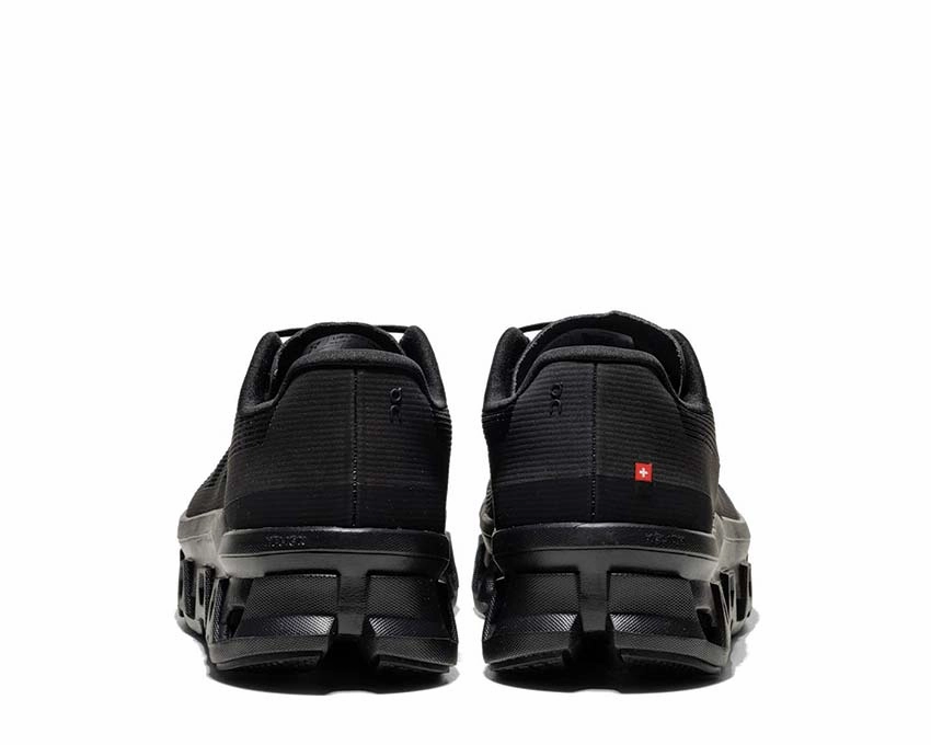 On Cloudmonster Void "Black" On Running Mens Shoes