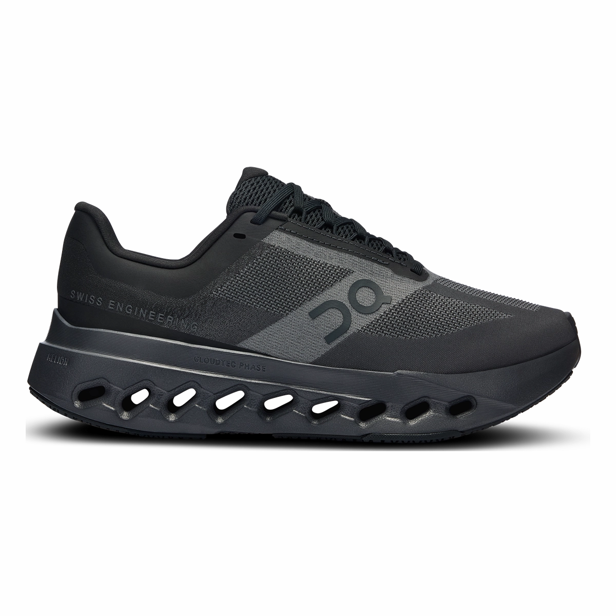 ON Cloudsurfer Next - Black - Eclipse on running shoes breathable and fast