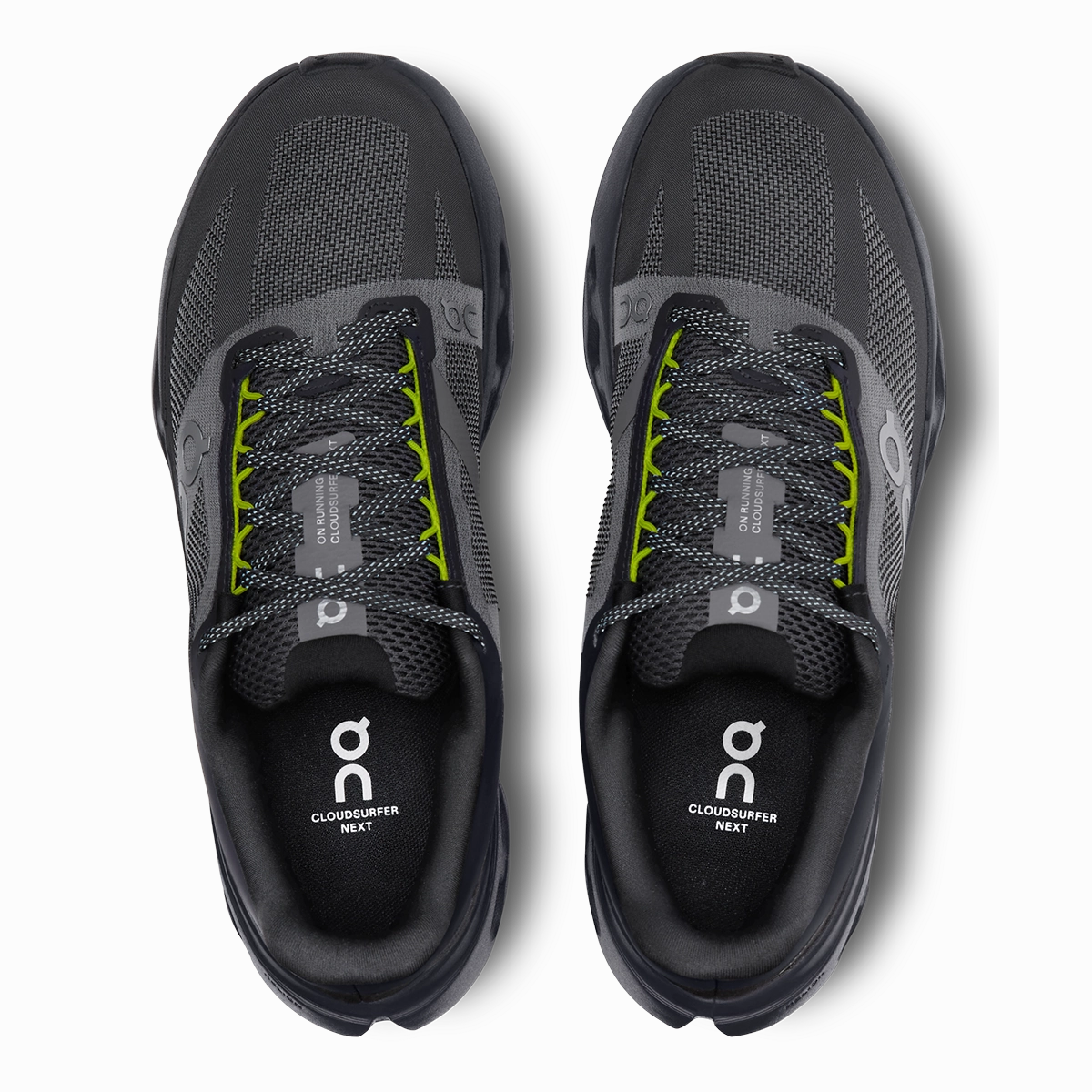 ON Cloudsurfer Next - Black - Iron On Lifestyle Footwear