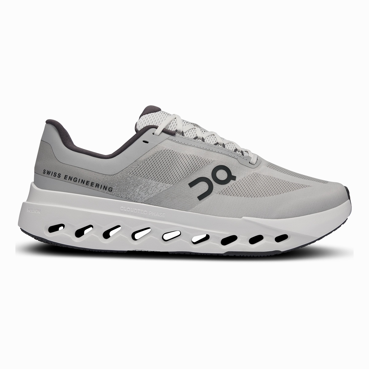 ON Cloudsurfer Next - Glacier - White on lifestyle shoes casual comfortable design