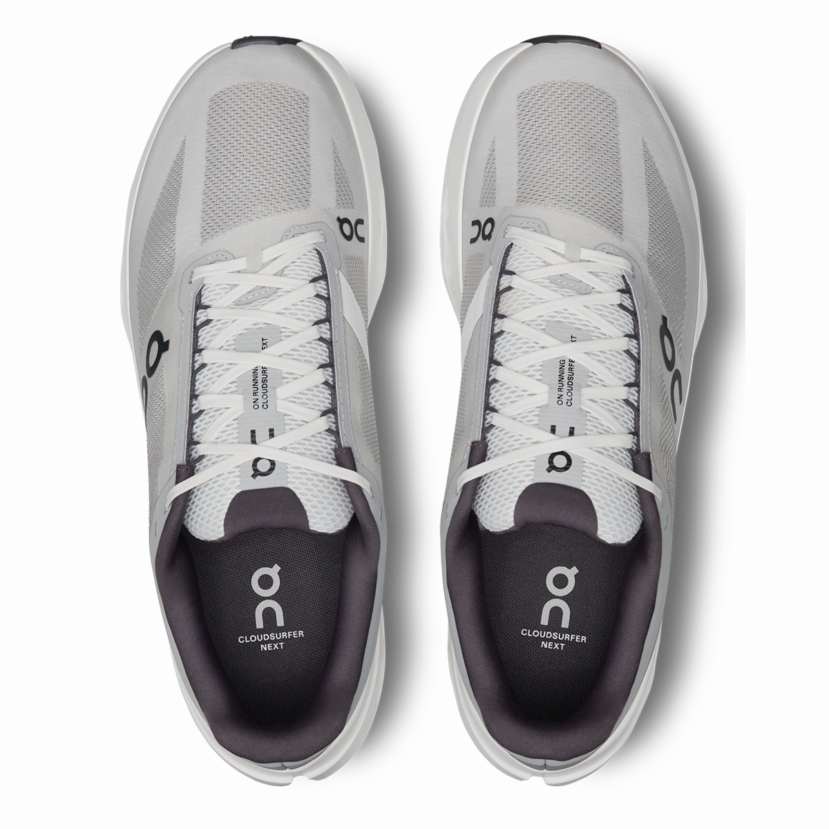 ON Cloudsurfer Next - Glacier - White On Lifestyle Footwear