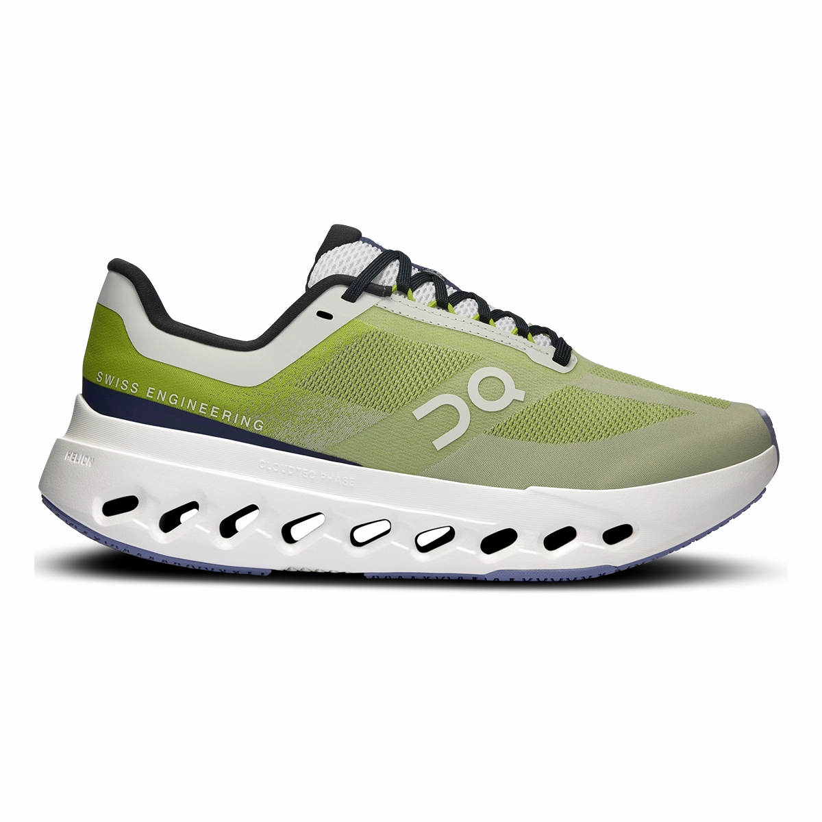 ON Cloudsurfer Next - Kiwi - Ivory on lifestyle shoes casual comfortable design