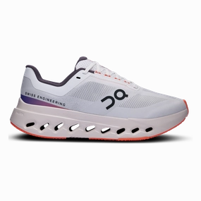 ON Cloudsurfer Next - White - Flame on lifestyle shoes casual comfortable design