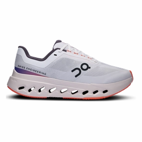 ON Cloudsurfer Next - White - Flame on running shoes breathable and fast