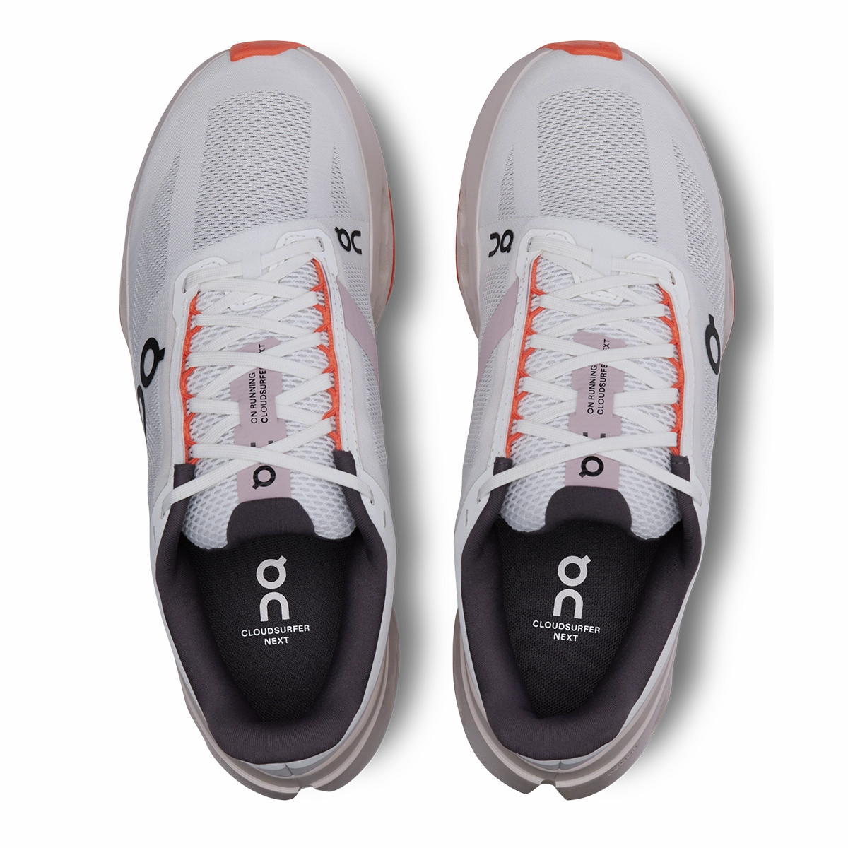 ON Cloudsurfer Next - White - Flame On Running Footwear