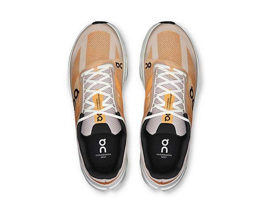 On Cloudsurfer Next "Tangerine" On Running Mens Shoes
