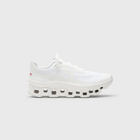 On Running Cloudmonster - Void White on running shoes durable and flexible