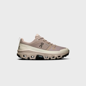 On Running Cloudrock Low WP - Cinder / Fog on running shoes durable and flexible