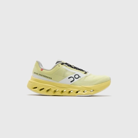 On Running Cloudsurfer Next Z5 -  Limelight / White on running shoes durable and flexible