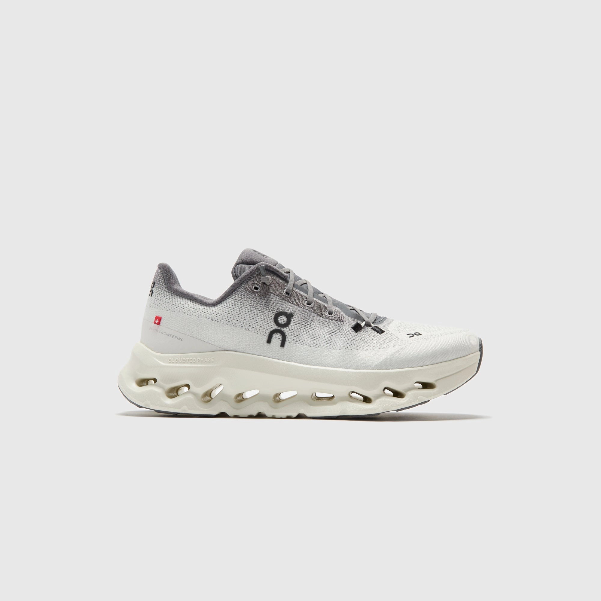 On Running Cloudtilt - Rock / Ivory on running shoes durable and flexible