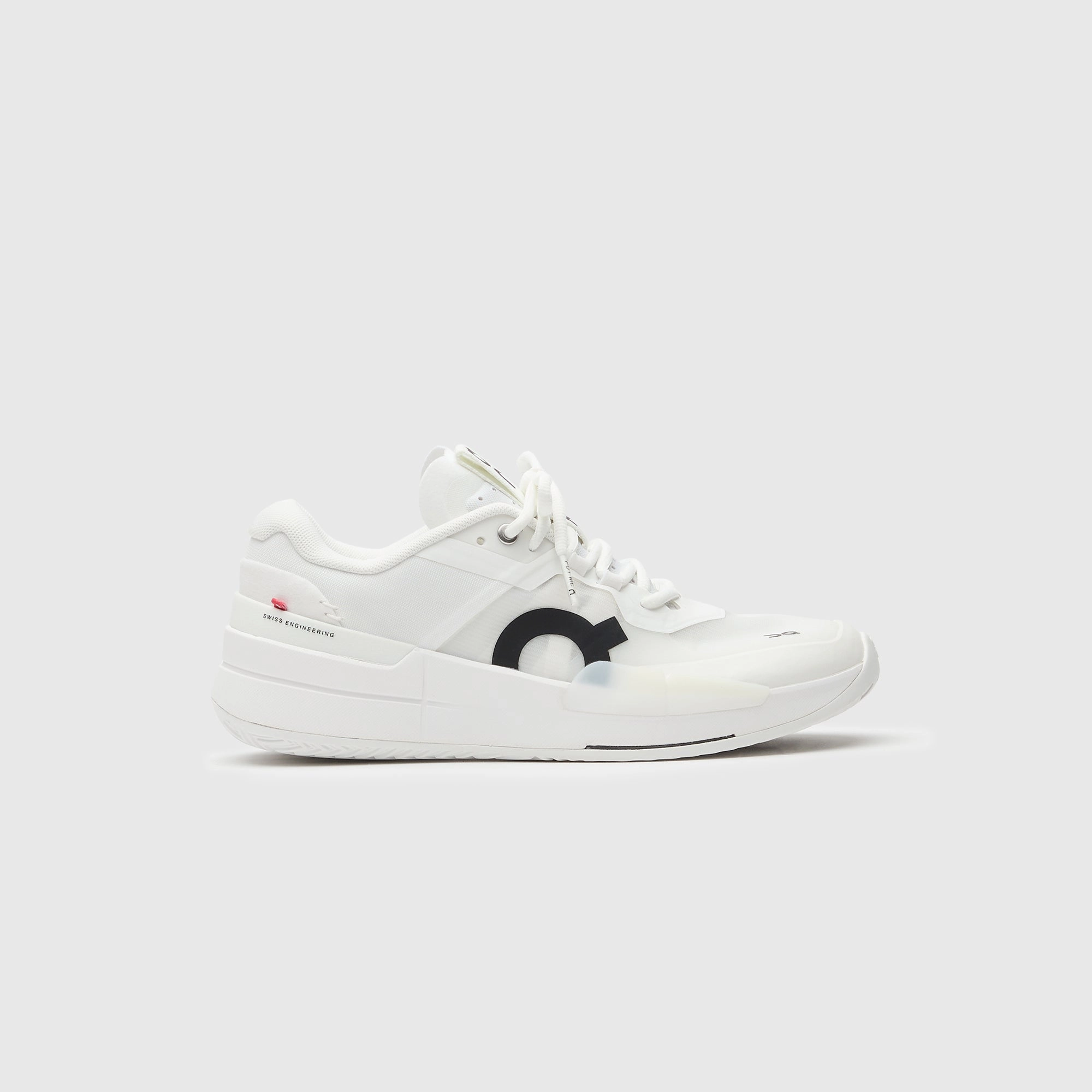 On Running The Roger Pro 2 - All White on running shoes durable and flexible