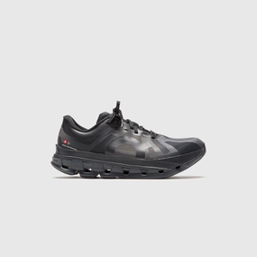 On Running x SLAM JAM Cloud 5 - Gull / Black on running shoes durable and flexible