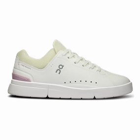 ON The Roger Advantage - White - Mauve on lifestyle shoes casual comfortable design