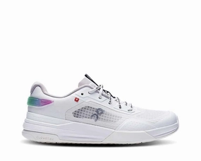 On The Roger Advantage Z5 'White Ivory' W on trail footwear rugged outdoor running shoes