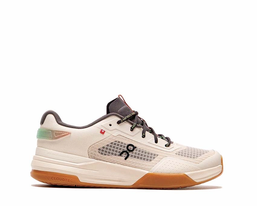 On The Roger Advantage Z5 "Almond" on running shoes for women comfortable fit