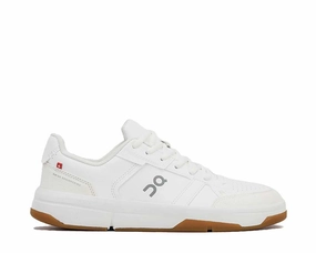 On The Roger Clubhouse "White Gum" on running shoes for women comfortable fit