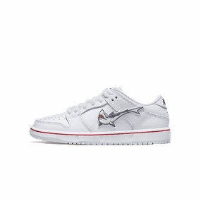 Oski x Dunk Low SB PS 'Great White Shark' Nike SB skate shoes with padded support and grip