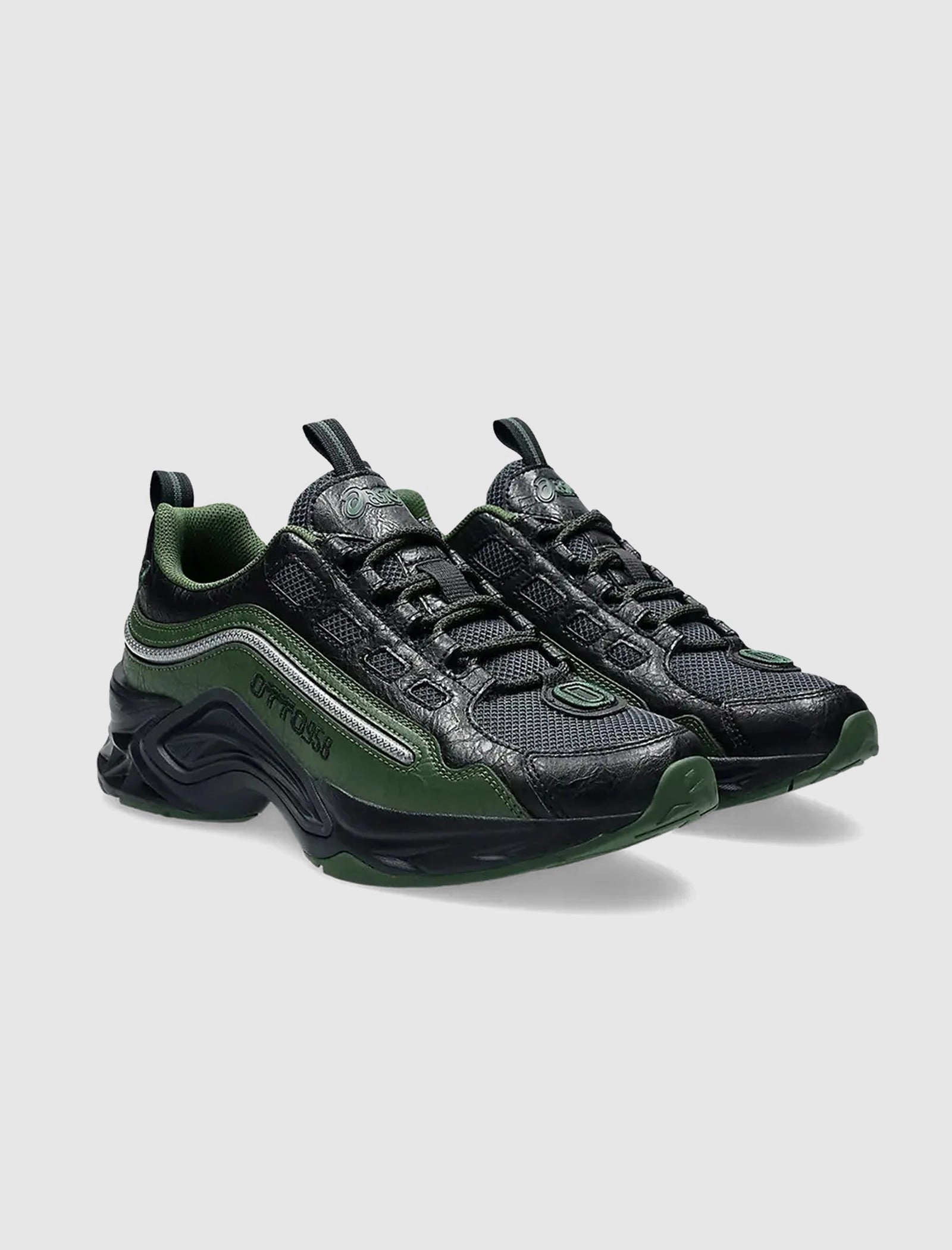 OTTO 958 PROTOBLAST-CMLVII "GREEN/BLACK" Modern running sneakers