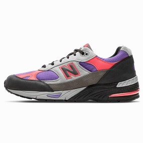 Palace x New Balance 991 Made in England 'Black Ultra Violet' new balance 990 classic men's sneakers