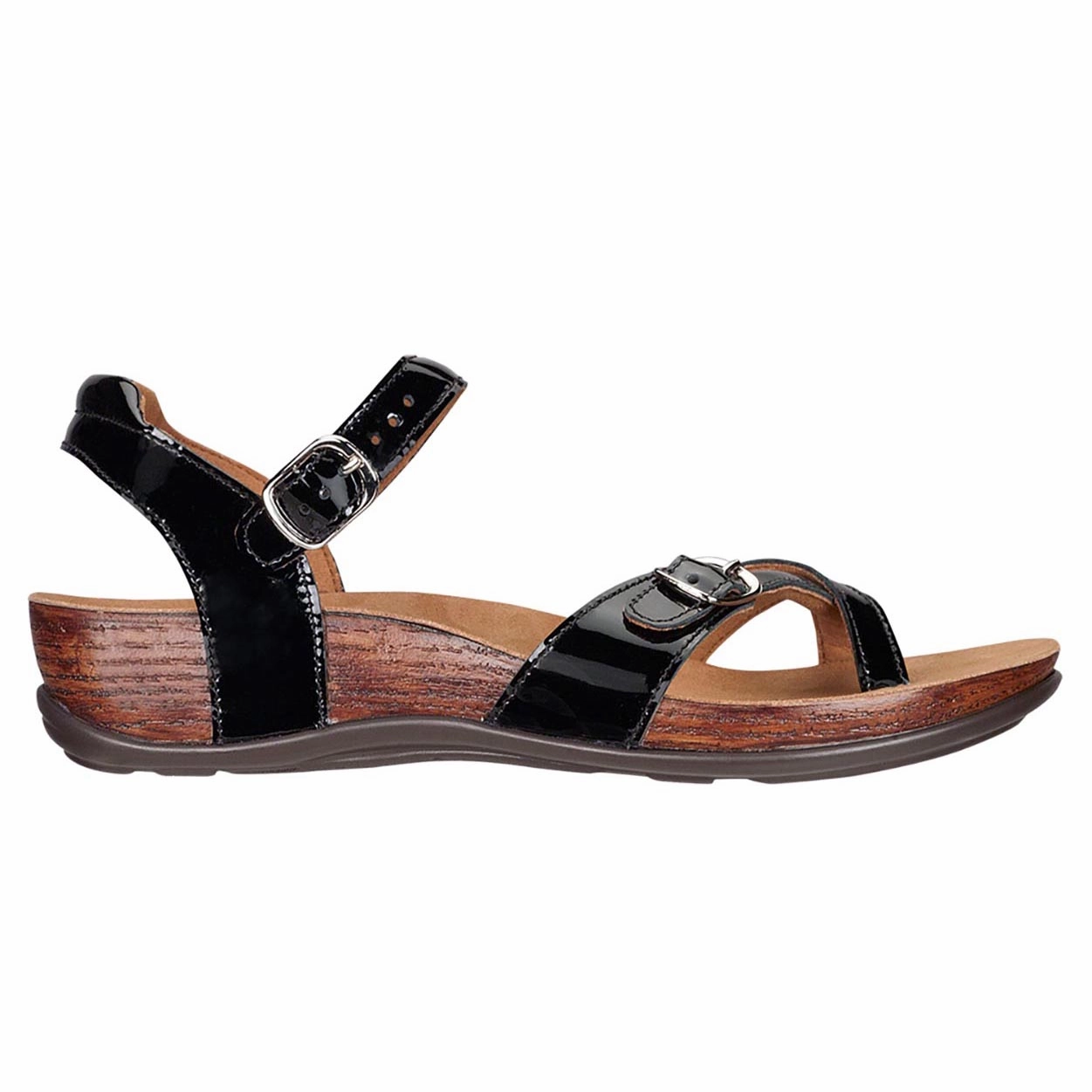 Pampa - Black Patent SAS orthopedic comfort shoes