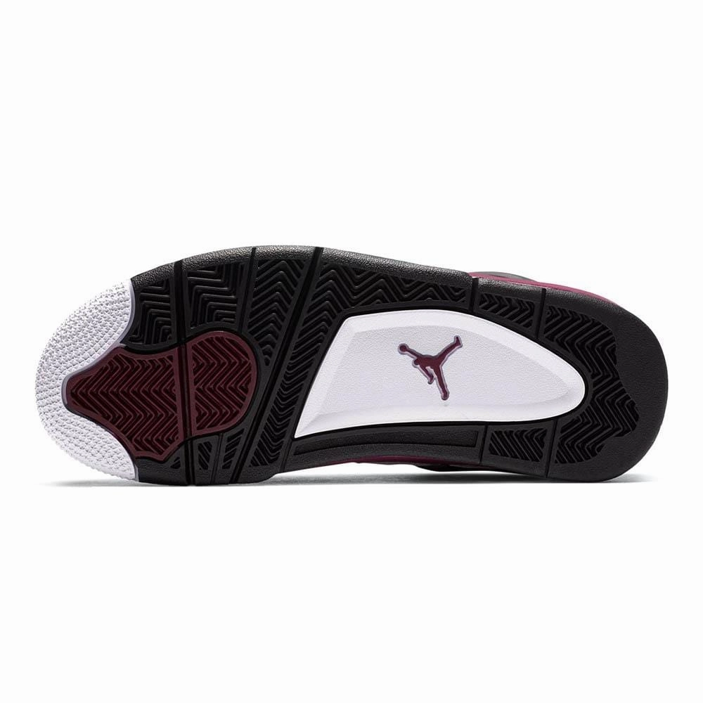 Paris Saint-Germain x Air Jordan 4 Retro GS 'Bordeaux' Air Jordan 4 retro basketball sneakers