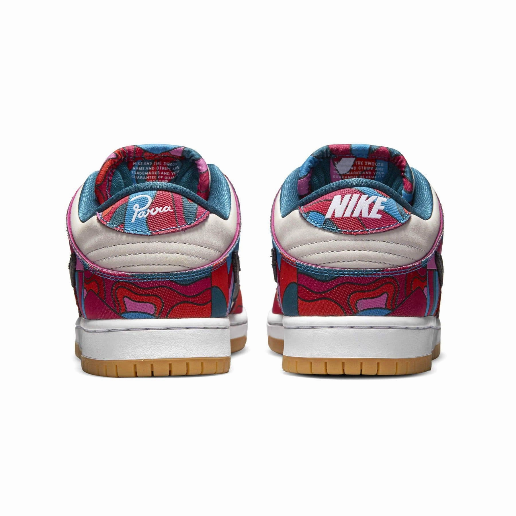 Parra x Nike Dunk Low Pro SB 'Abstract Art' Nike SB skateboarding shoes
