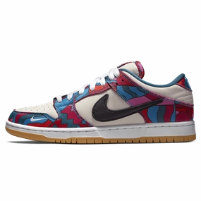 Parra x Nike Dunk Low Pro SB 'Abstract Art' Nike SB skate shoes with padded support and grip