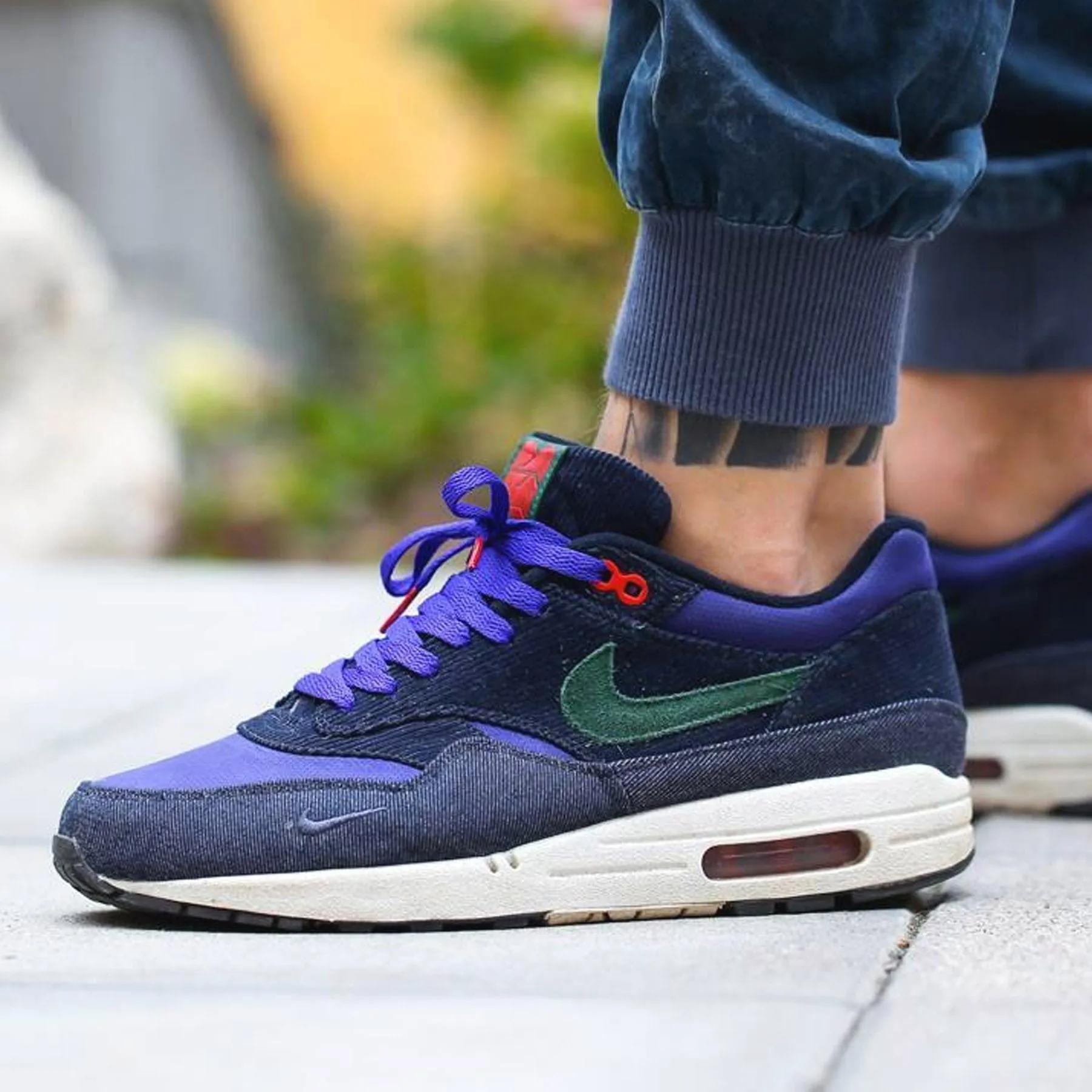 Patta x Nike Air Max 1 Premium QS 'Denim Corduroy' Nike Max Plus series