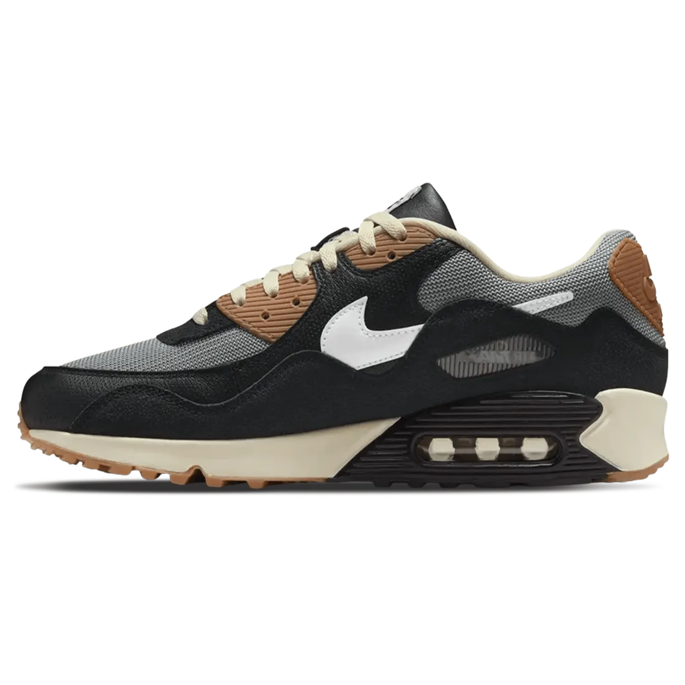 Patta x Nike Air Max 90 SP 'Black Particle Grey' nike air max 90 lightweight athletic sneakers