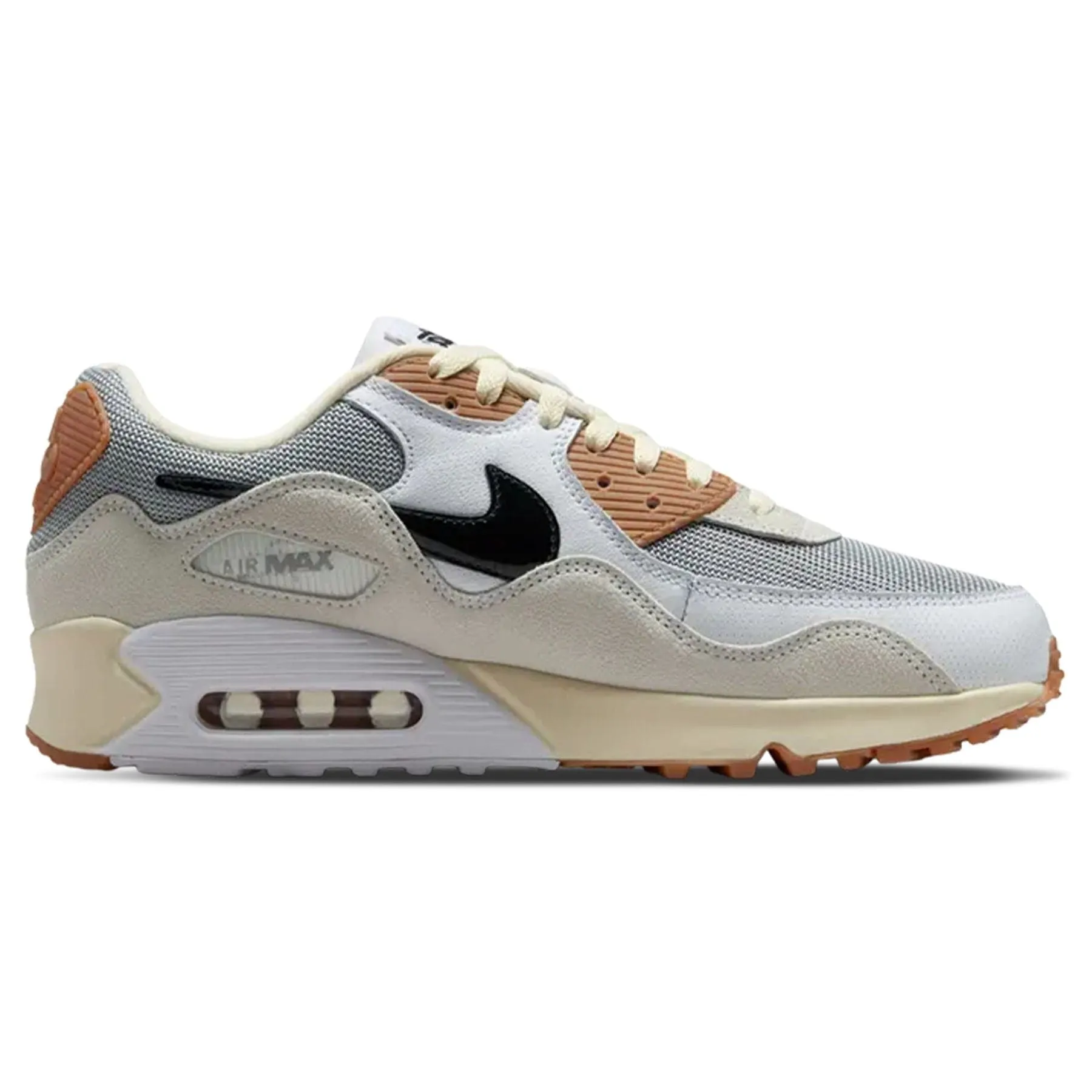 Patta x Nike Air Max 90 SP 'Particle Grey Coconut Milk' Nike Air Max running sneakers