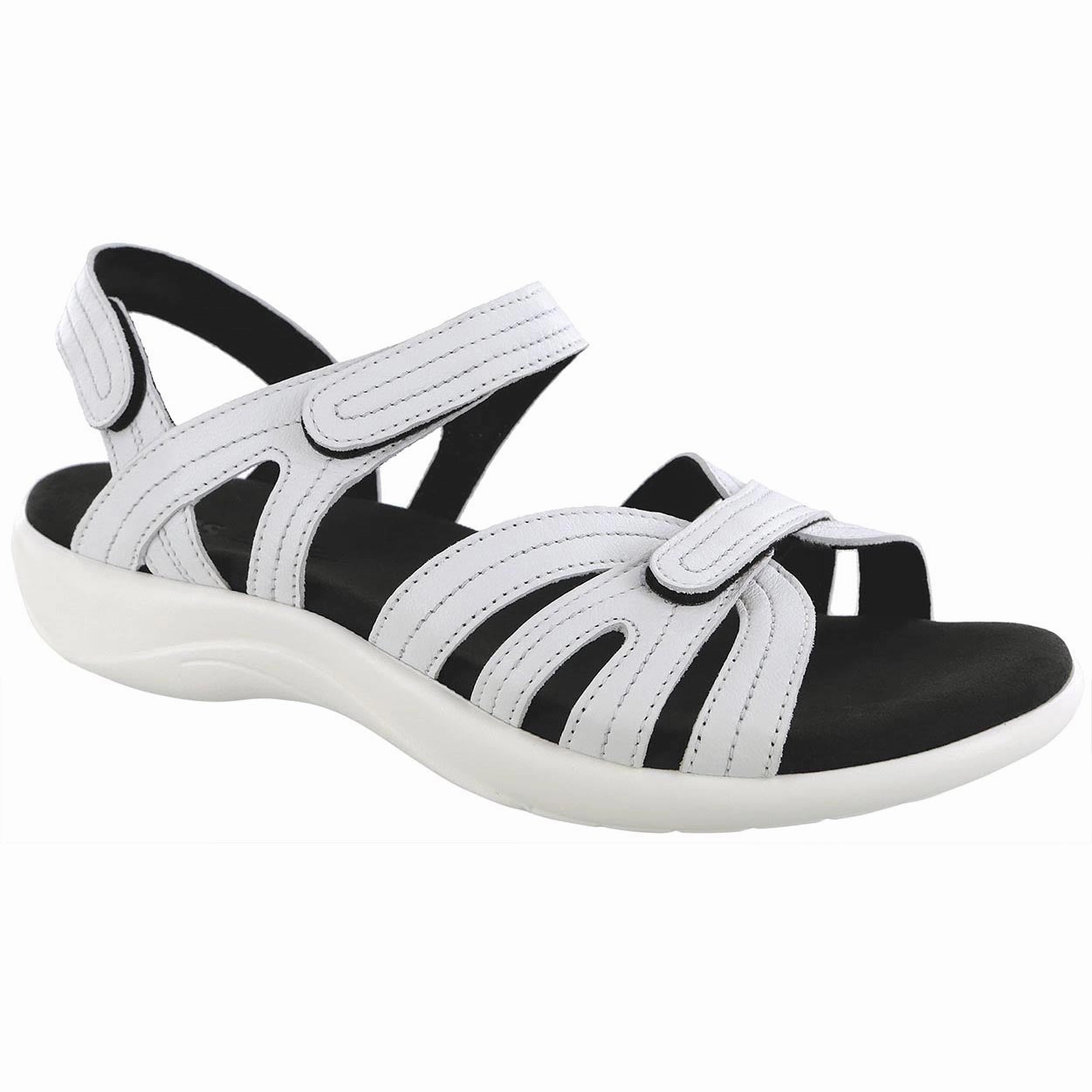 Pier - Chalk White SAS comfort walking shoes with supportive build