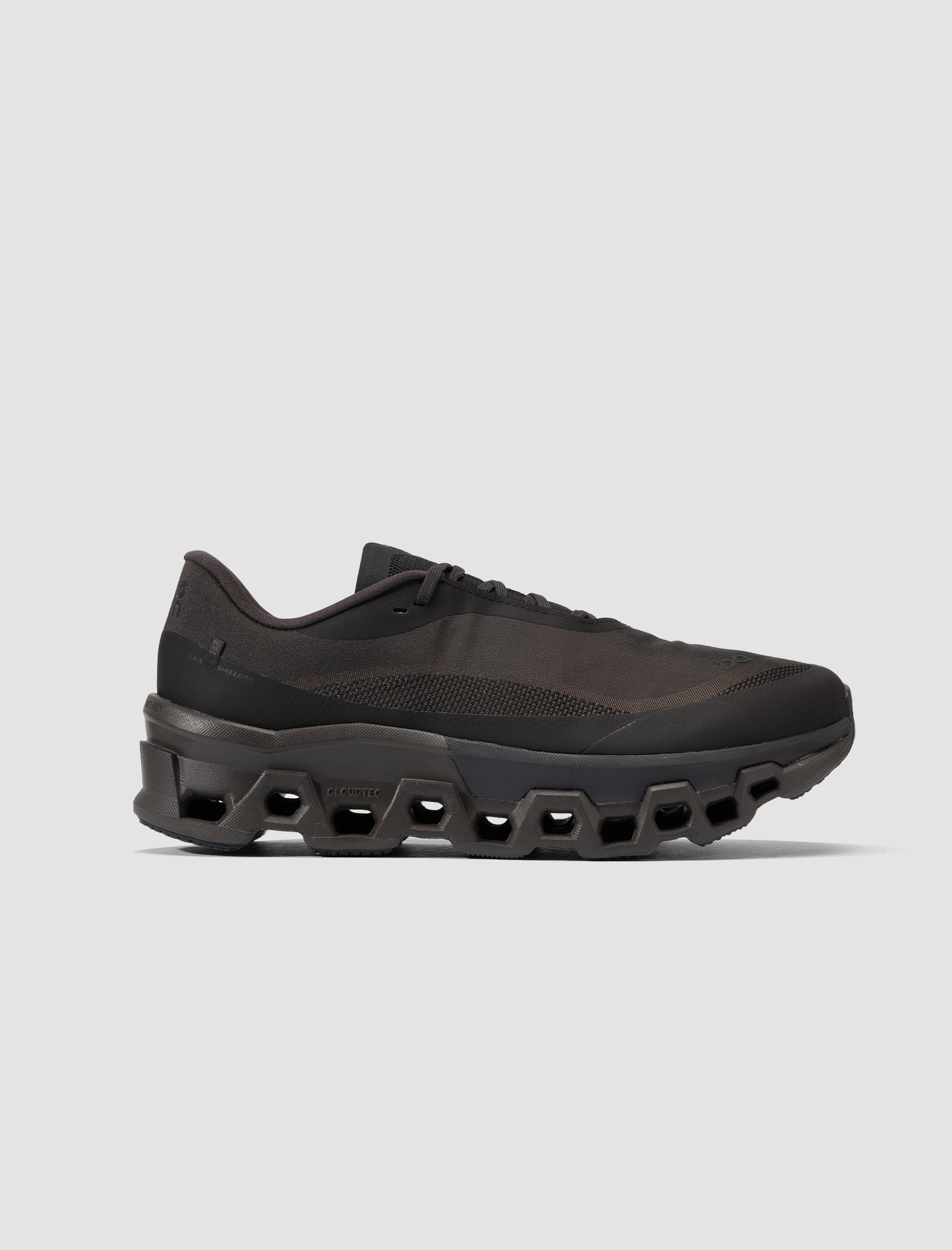 POST ARCHIVE FACTION X CLOUDMONSTER 2 "THORN/BROWN" on running shoes with superior grip