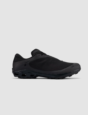 POST ARCHIVE FACTION X CLOUDVENTURE PEAK "BLACK/MAGNET" on running shoes with superior grip