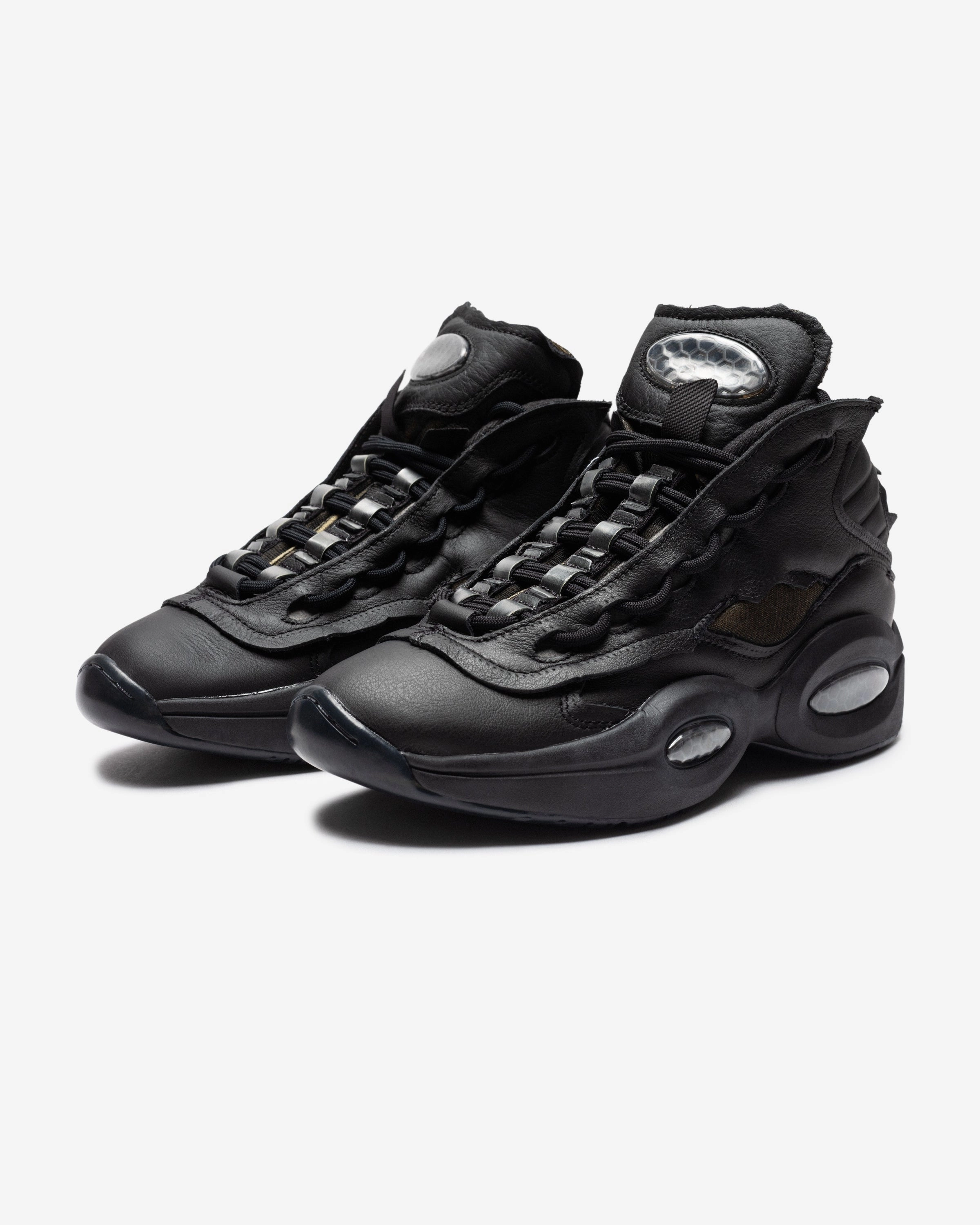 REEBOK X MAISON MARGIELA PROJECT 0 TQ MO - BLACK reebok classic athletic sneakers