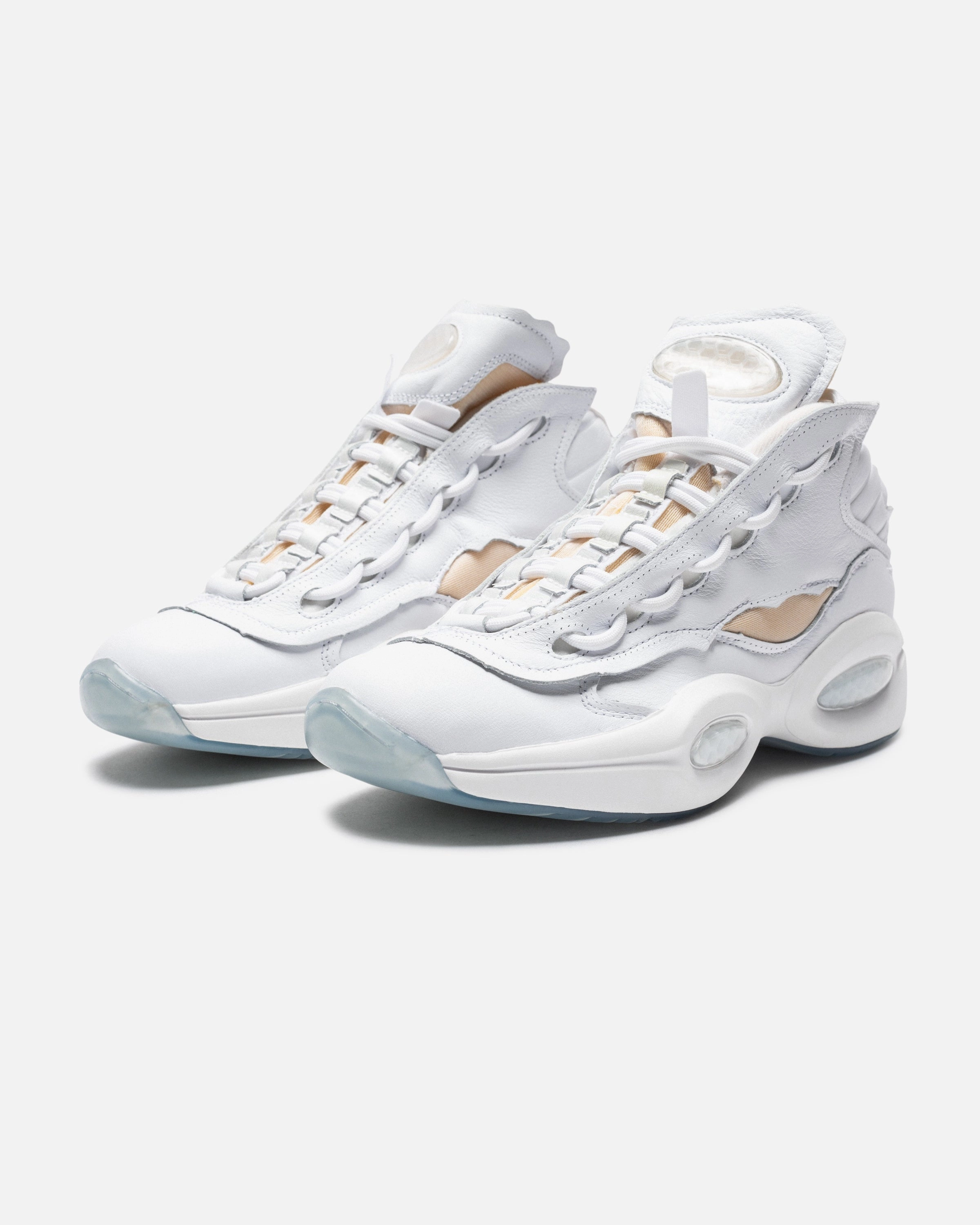 REEBOK X MAISON MARGIELA PROJECT 0 TQ MO - WHITE reebok classic athletic sneakers