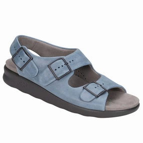 Relaxed - Denim SAS comfort walking shoes with supportive build