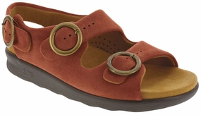 Relaxed - Rust SAS comfort walking shoes with supportive build
