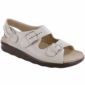 Relaxed - Web Linen SAS comfort walking shoes with supportive build
