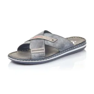 Rieker Shoes 21057-14 Blue Slide