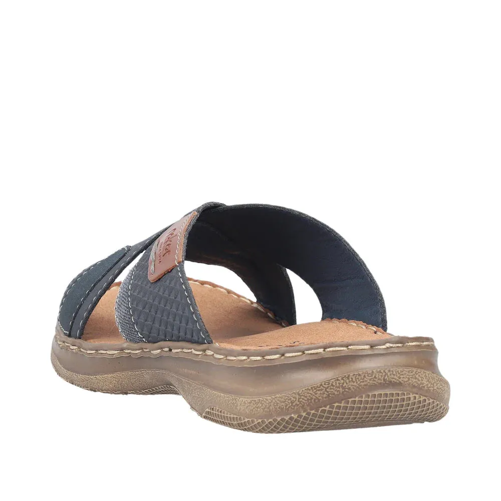 Rieker Shoes 21491-14 Navy Slide