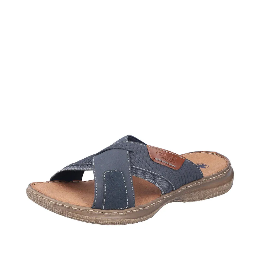 Rieker Shoes 21491-14 Navy Slide