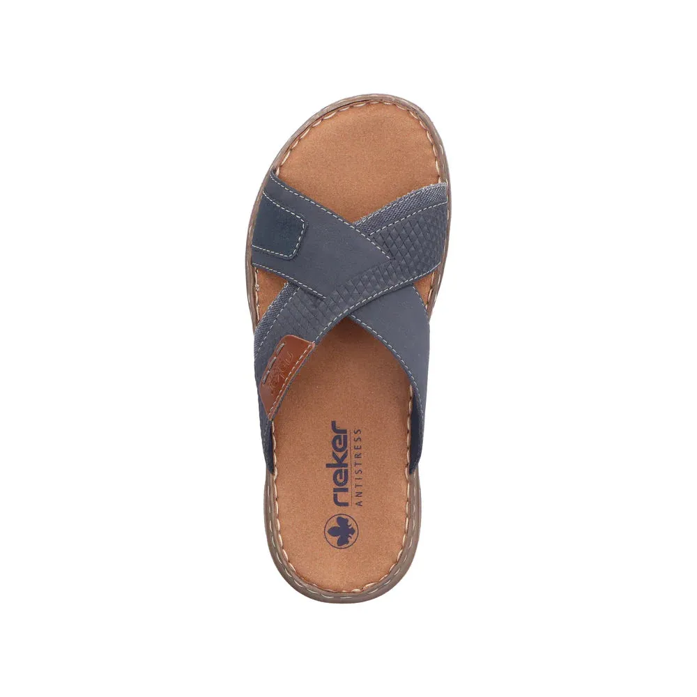 Rieker Shoes 21491-14 Navy Slide